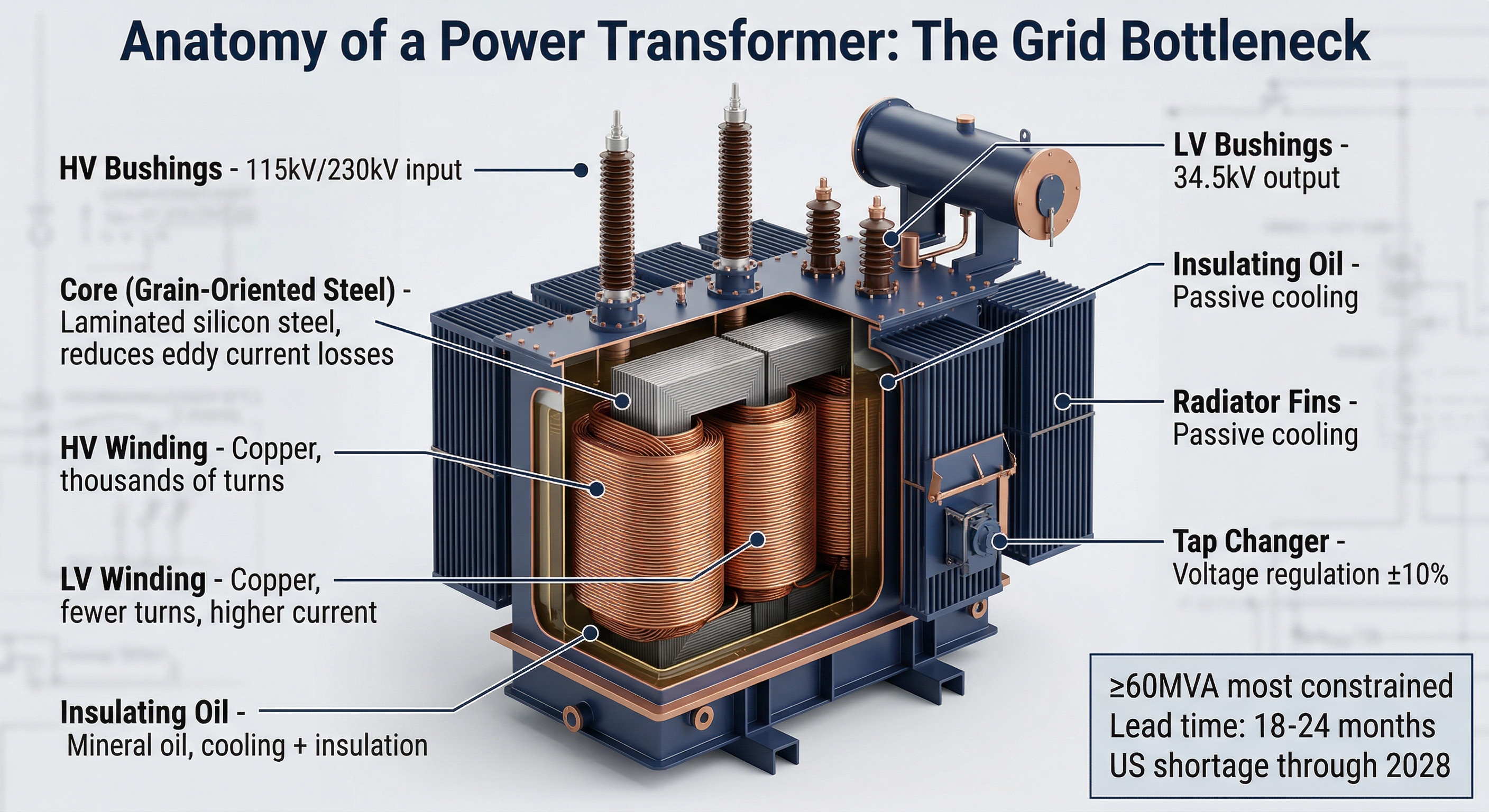电力变压器解剖